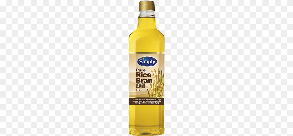 Pure Rice Bran Oil Simply Rice Bran Oil, Bottle, Shaker, Food, Cooking Oil Free Transparent Png