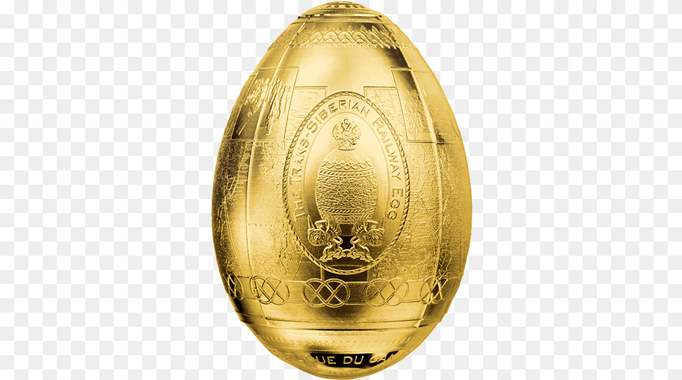 Pure Silver Coin Trans Siberian Railway Egg Coin, Gold, Ammunition, Grenade, Weapon Free Transparent Png