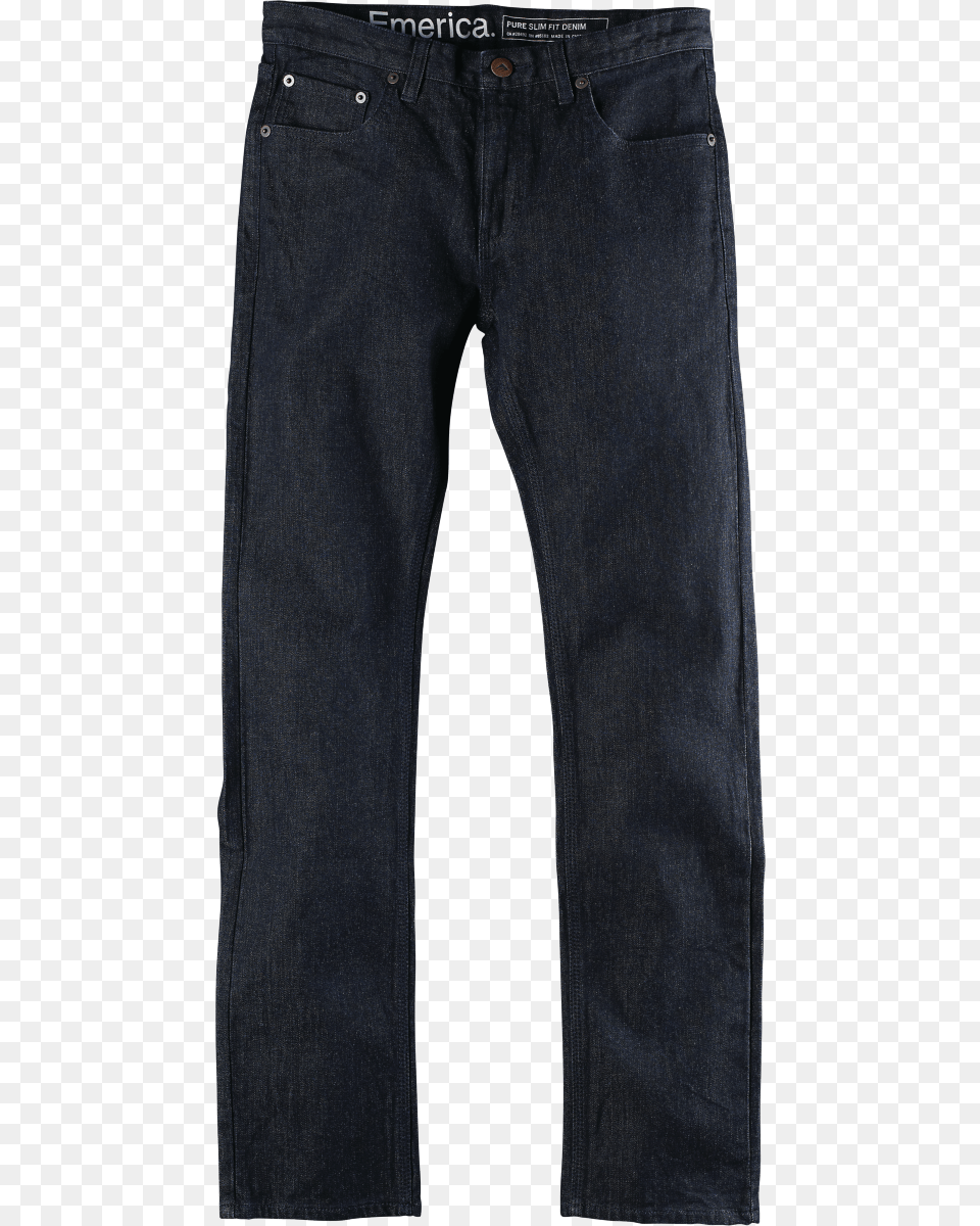 Pure Slim Denim Emerica Pure Slim Denim Man Color Indigo Raw Size, Clothing, Jeans, Pants Free Transparent Png