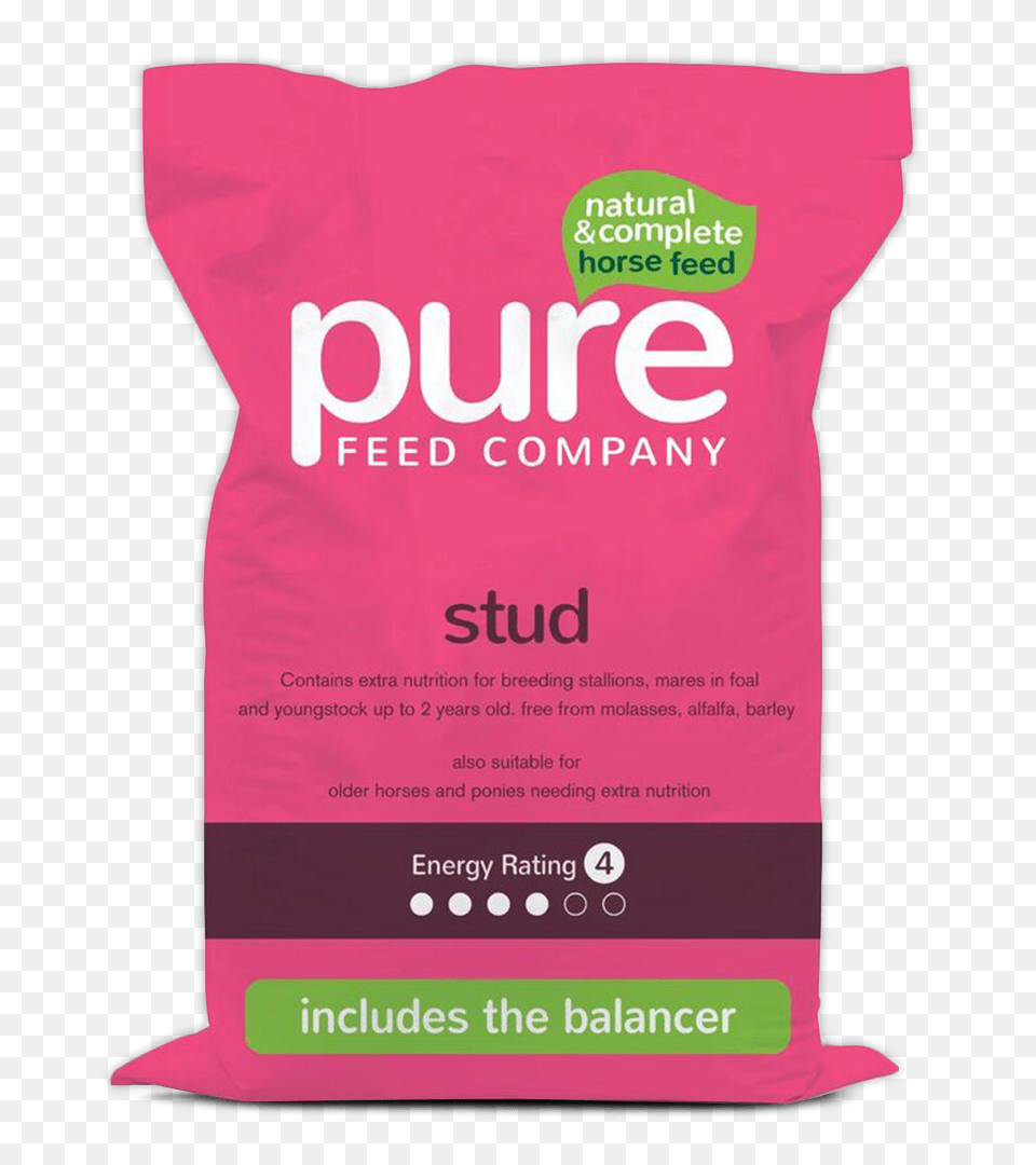 Pure Stud Pure Feed, Advertisement, Powder, Food, Bag Free Transparent Png