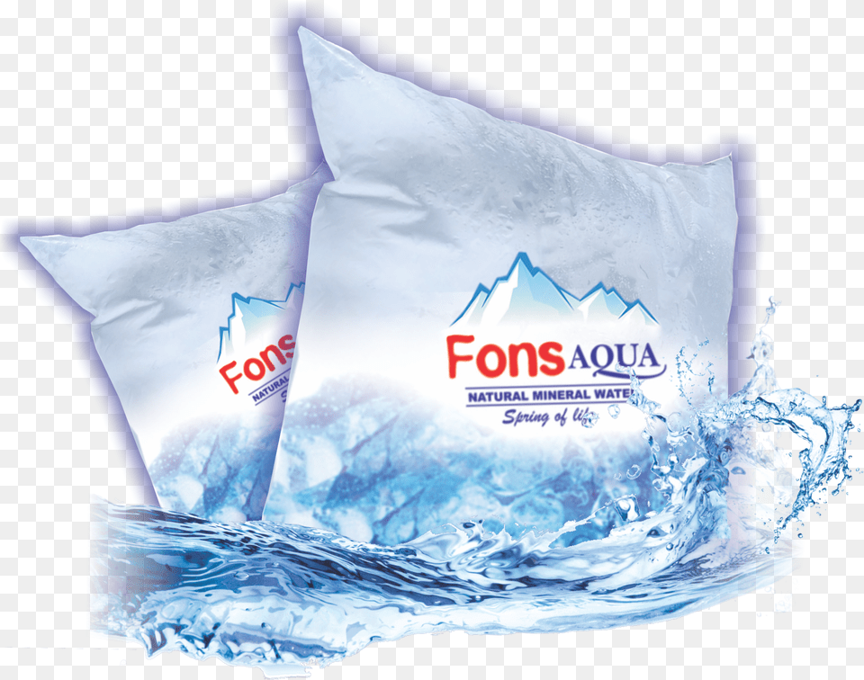 Pure Water Sachet Transparent Aqua Fons Png