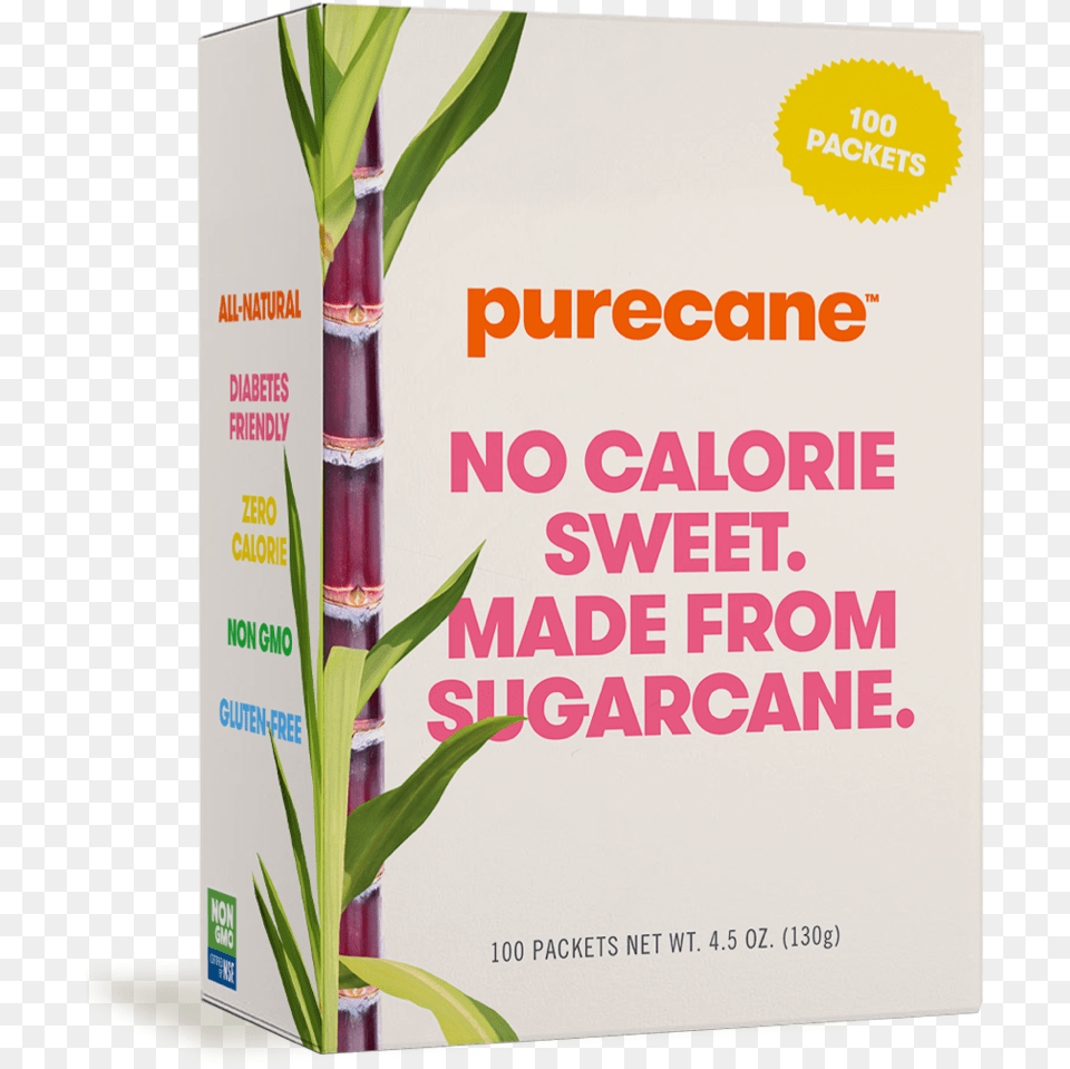 Purecane Packets Flower, Advertisement, Poster, Plant Png Image