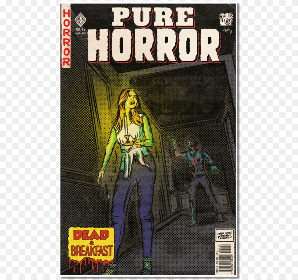 Purehorror Cover 01 Alpha Action Figure, Book, Comics, Publication, Person Free Png Download
