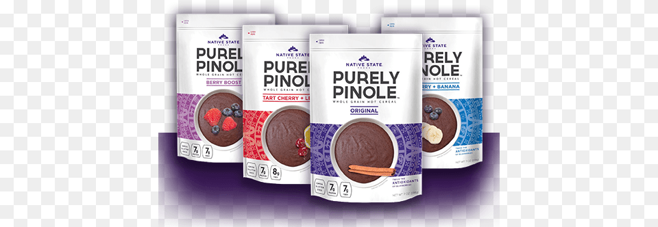 Purely Pinole Is Introducing Purple Maize Into The Native State Foods Purely Pinole Original 97 Oz, Cocoa, Dessert, Food, Chocolate Png