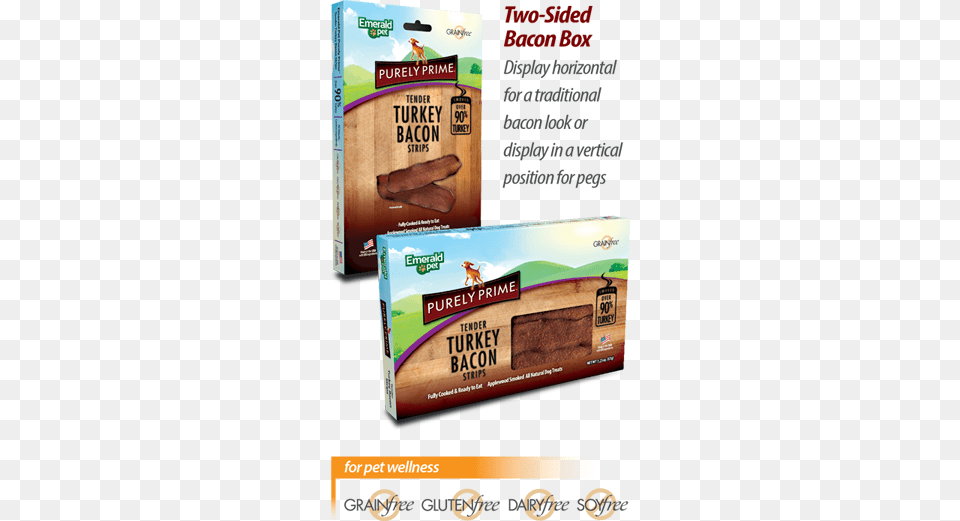Purely Prime Emerald Pet Products Inc Purely Prime Turkey Sausage, Advertisement, Poster, Food Free Transparent Png