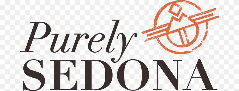 Purely Sedona Logo, Text Png