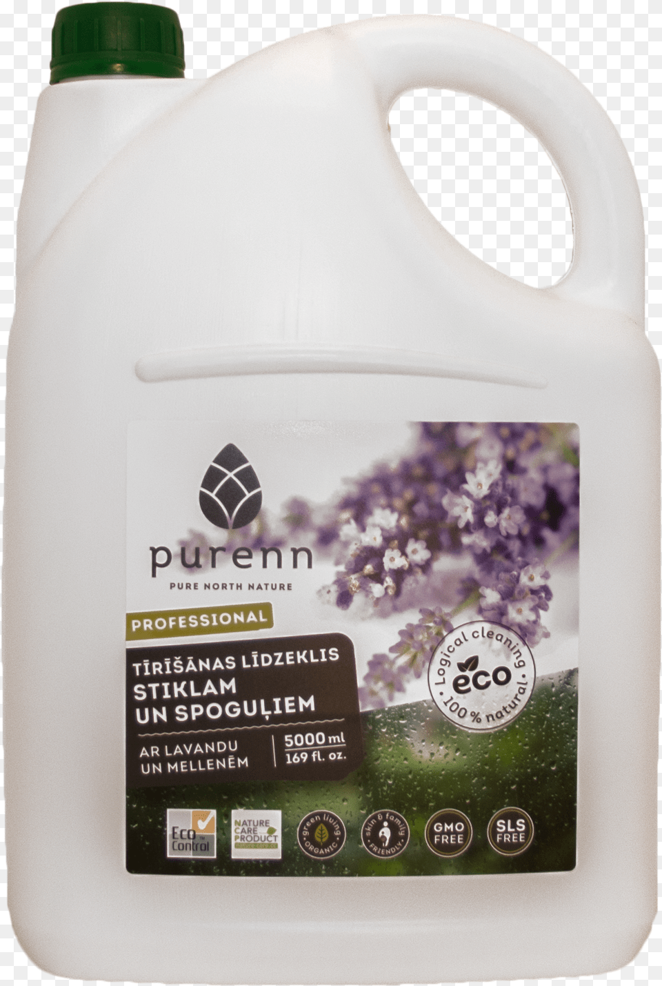 Purenn Glass And Window Cleaner With Lavender And Bilberry Gardening, Flower, Plant, Jug Free Transparent Png