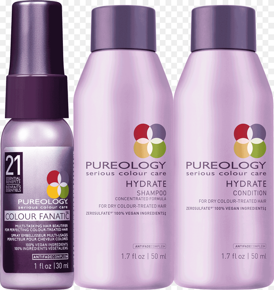 Pureology Hydrate Travel Size, Bottle, Cosmetics, Perfume, Herbal Free Png