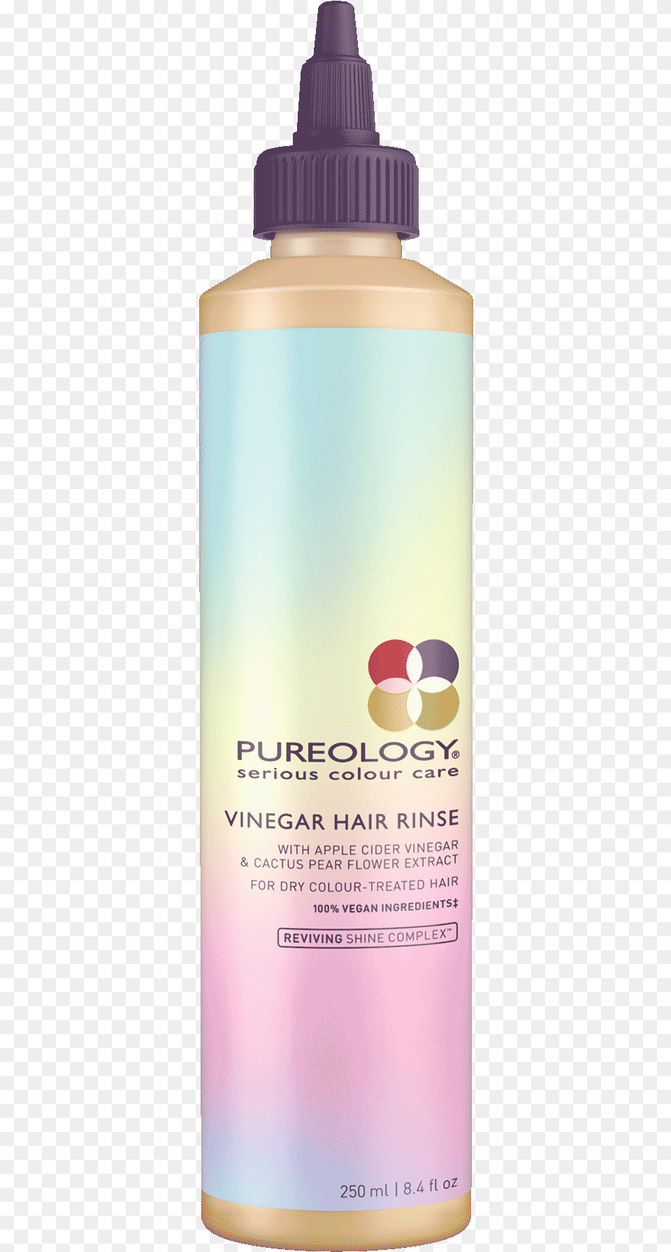 Pureology Vinegar Hair Rinse Made With Apple Cider Pureology, Bottle, Lotion, Cosmetics, Shaker Png