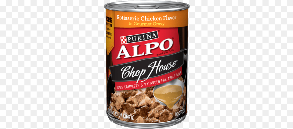 Purina Alpo Chop House Rotisserie Chicken Flavor In Alpo Dog Food, Tin, Can, Aluminium Free Png Download