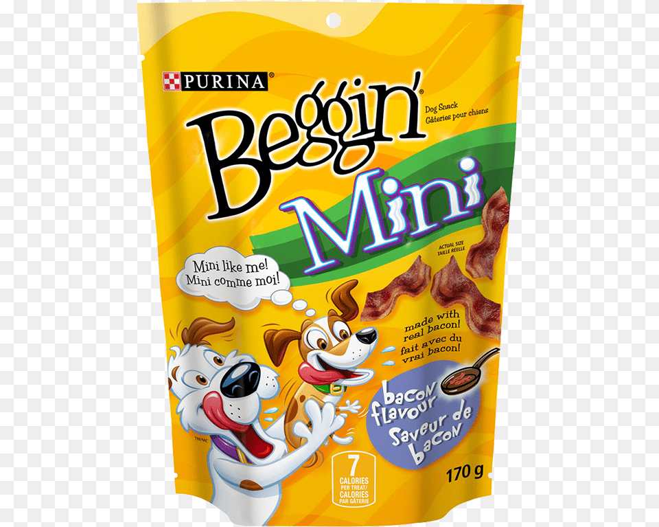 Purina Beggin39 Mini Bacon Flavour Dog Snack Beggin Strips Purina Beggin39 Mini Bacon Flavour Dog, Advertisement, Poster, Food, Ketchup Free Png Download