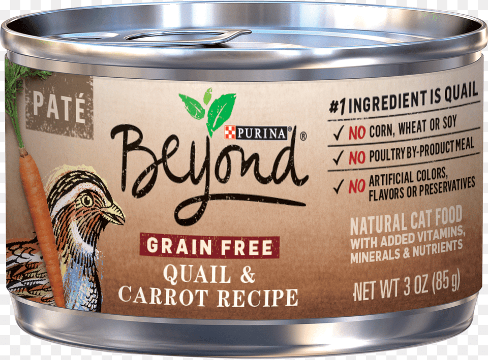 Purina Beyond Grain Quail Amp Carrot Recipe Adult Purina Beyond Simple Origins Dog Food Natural Range, Aluminium, Tin, Bird, Can Free Png Download