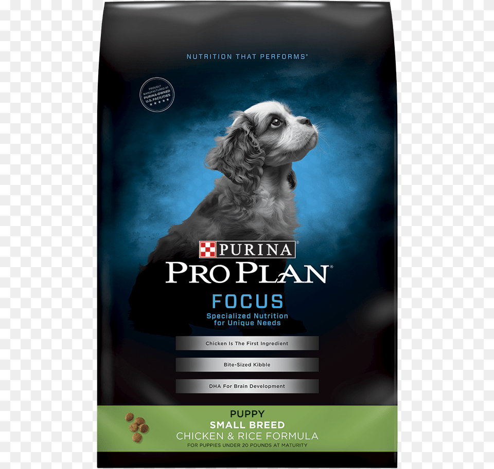 Purina Pro Plan Puppy Small Breed, Advertisement, Poster, Animal, Canine Png Image