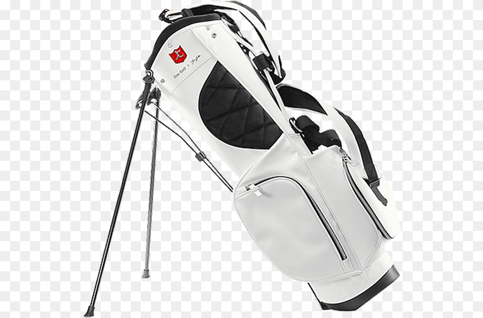 Purist Stand Bag Stand Bags Golf White, Golf Club, Sport, Accessories, Handbag Free Png