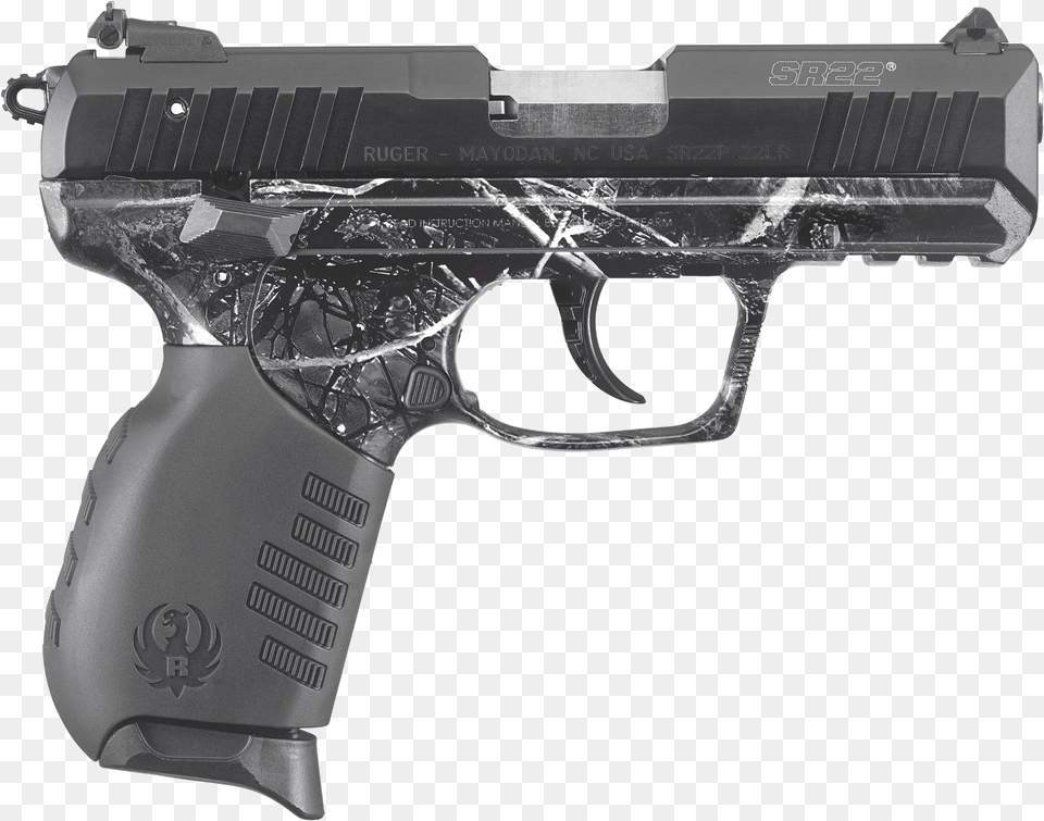 Purple 22 Ruger Pistol, Firearm, Gun, Handgun, Weapon Free Transparent Png