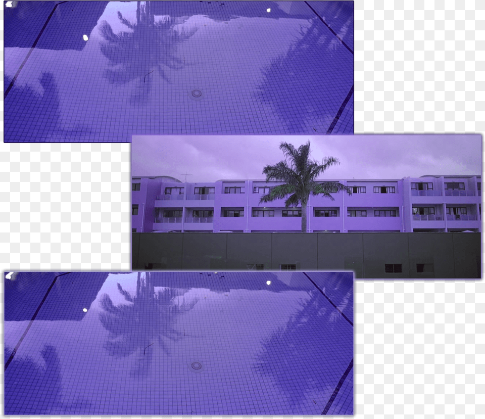 Purple Aesthetic Aesthetics Collage Water Trend Architecture Png