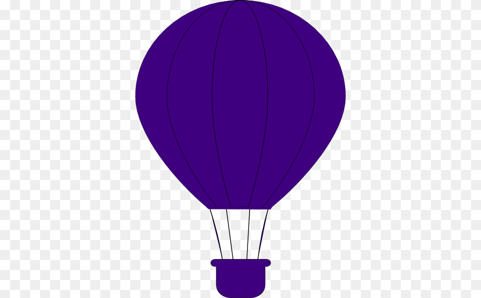 Purple Air Balloon Clip Art, Aircraft, Hot Air Balloon, Transportation, Vehicle Free Png Download