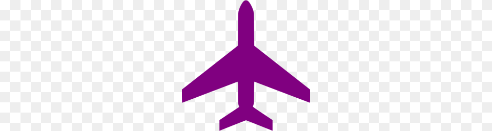 Purple Airplane Icon Png