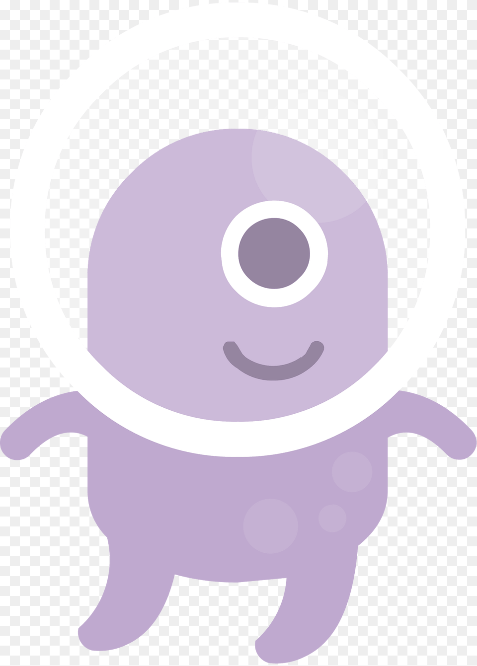 Purple Alien Clipart, Paper Png