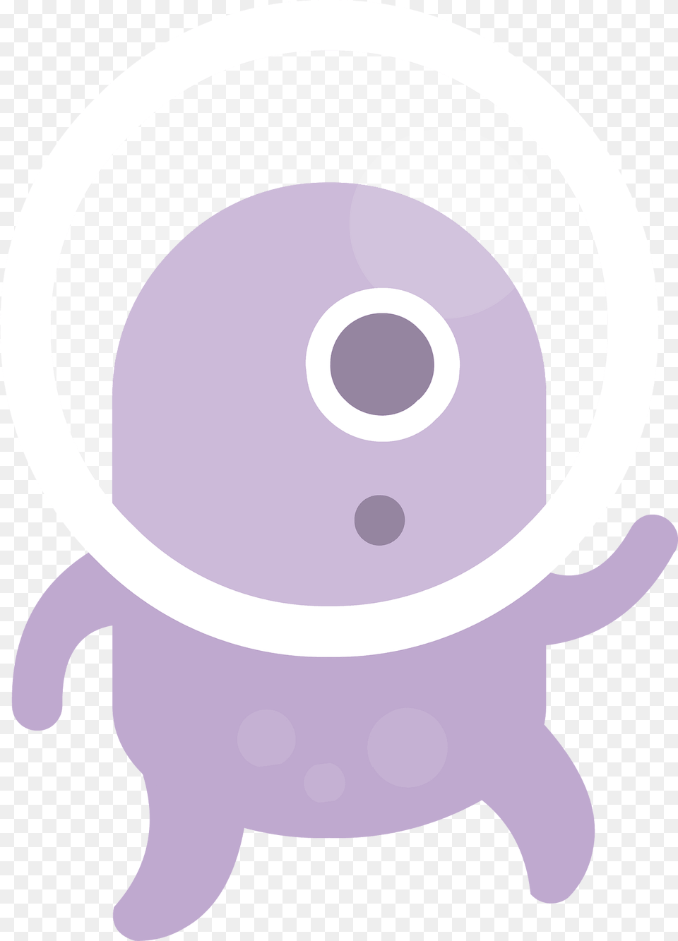 Purple Alien Clipart, Clothing, Hardhat, Helmet, Plush Png Image