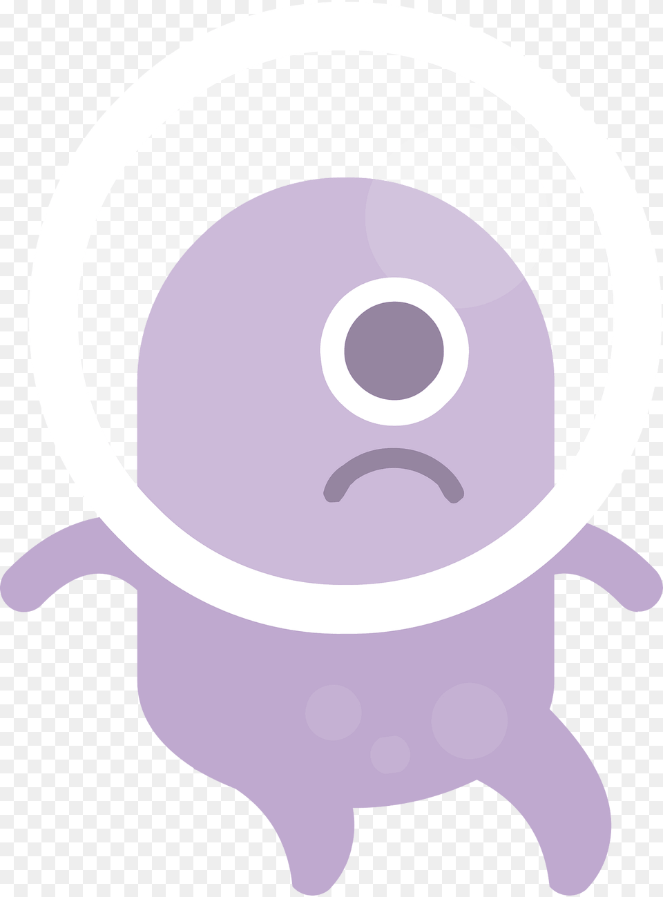 Purple Alien Clipart, Clothing, Hardhat, Helmet, Cup Free Png Download