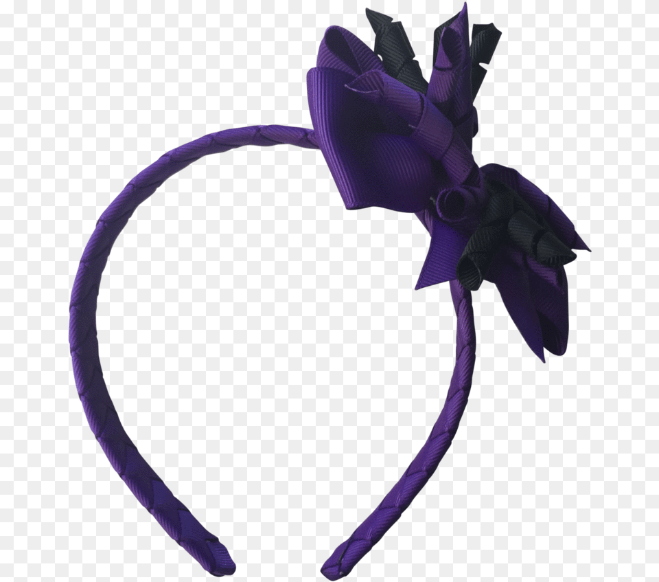 Purple Amp Black Hair Accessories Headpiece, Headband, Jewelry Free Transparent Png