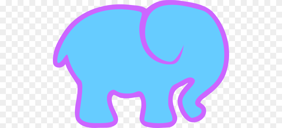 Purple Amp Blue Elephant Svg Clip Arts 600 X 436 Px, Animal, Mammal, Wildlife Free Png