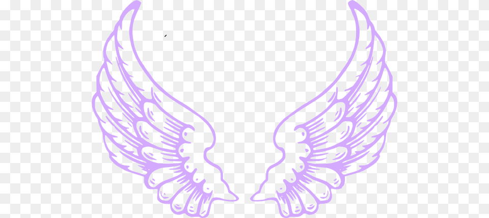 Purple Angel Wings Clip Art Png Image