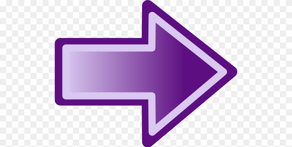 Purple Arrow Shape Clip Arts For Web, Symbol, Arrowhead, Weapon, Sign Free Transparent Png