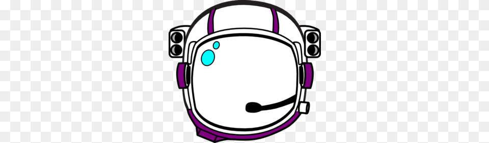 Purple Astronaut Helmet Clip Art, Crash Helmet, American Football, Football, Person Free Transparent Png