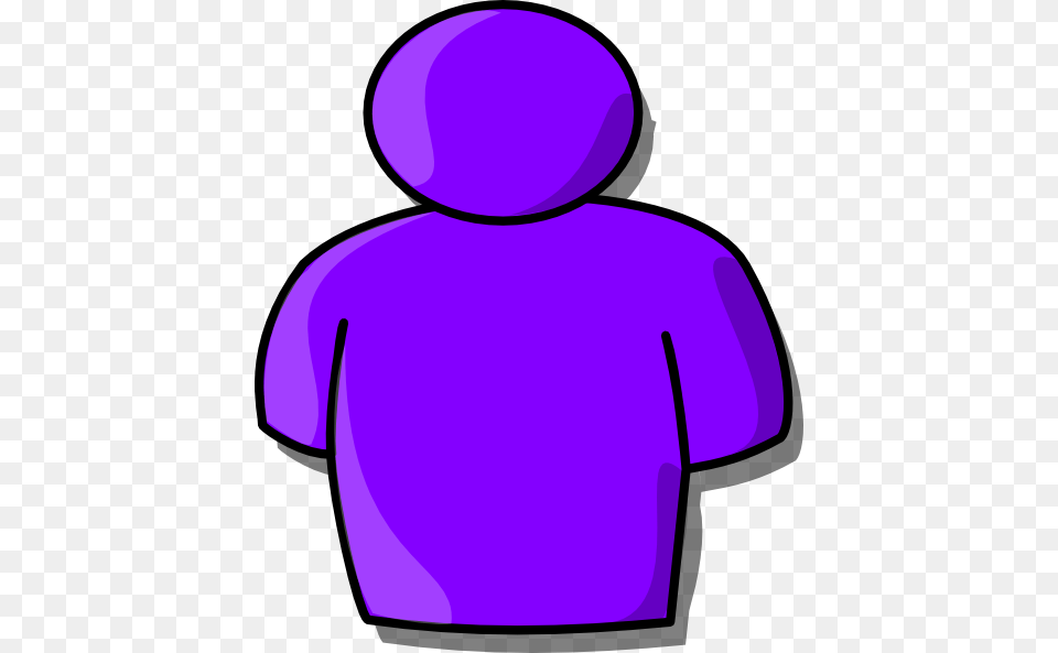 Purple Avatar Clip Art Vector, Clothing, Coat, Hood, Sweater Free Png Download