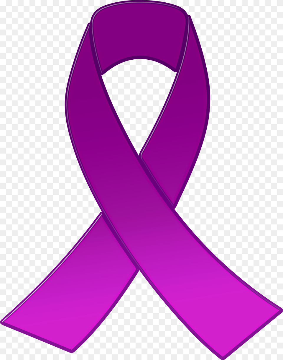 Purple Awareness Ribbon Free Transparent, Symbol, Alphabet, Ampersand, Text Png Image