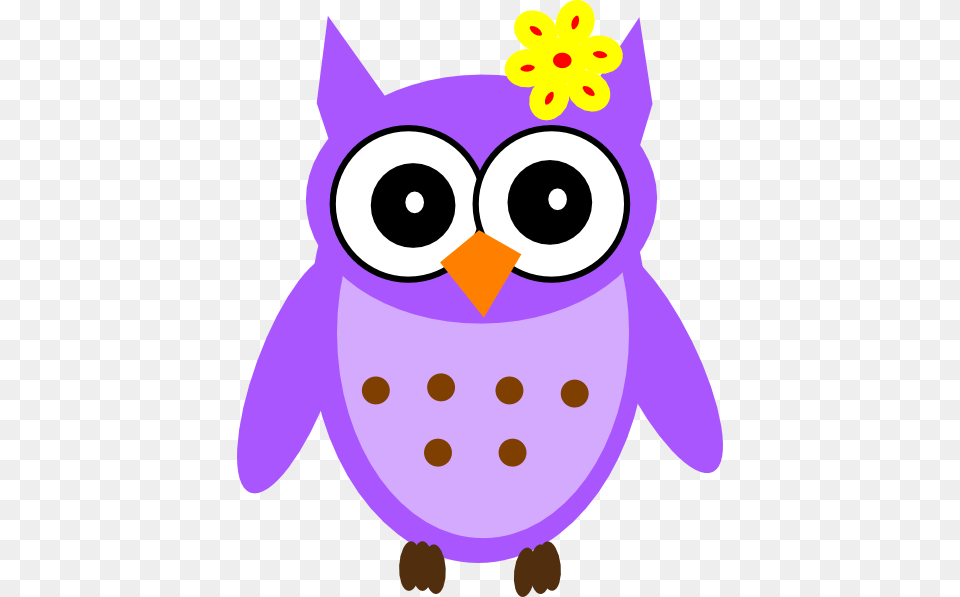 Purple Baby Girl Owl Clip Art, Animal, Bear, Mammal, Wildlife Png