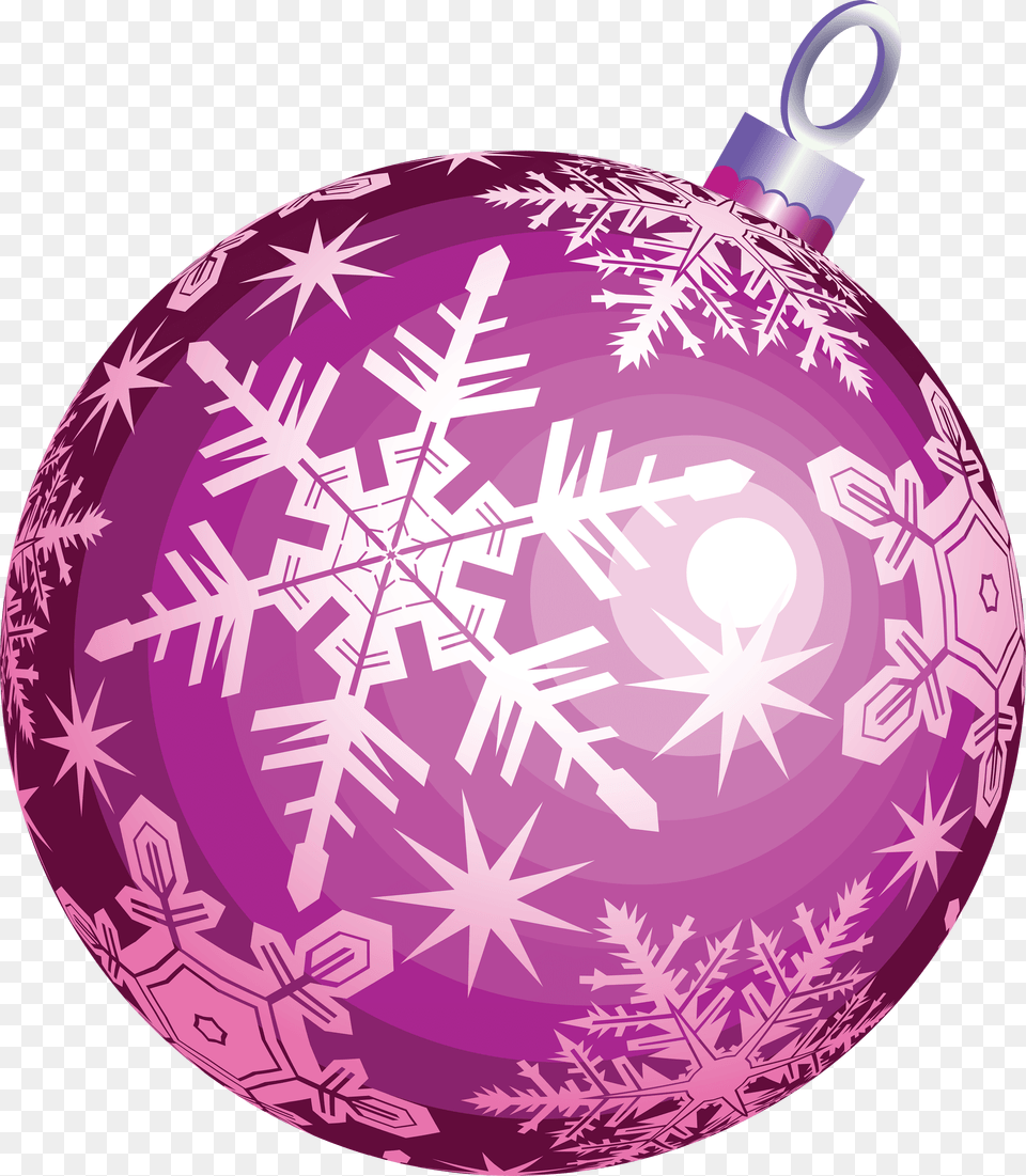 Purple Ball Christmas, Accessories, Ornament Free Png