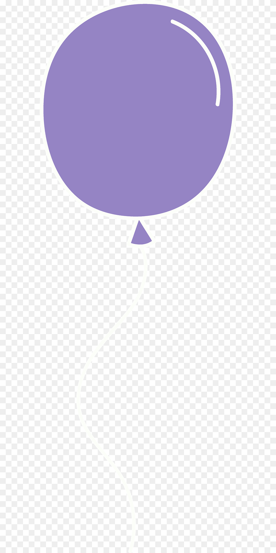 Purple Balloon Clipart, Furniture, Table Png Image