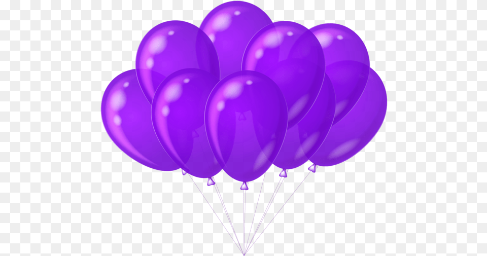 Purple Balloons Clipart, Balloon Free Transparent Png