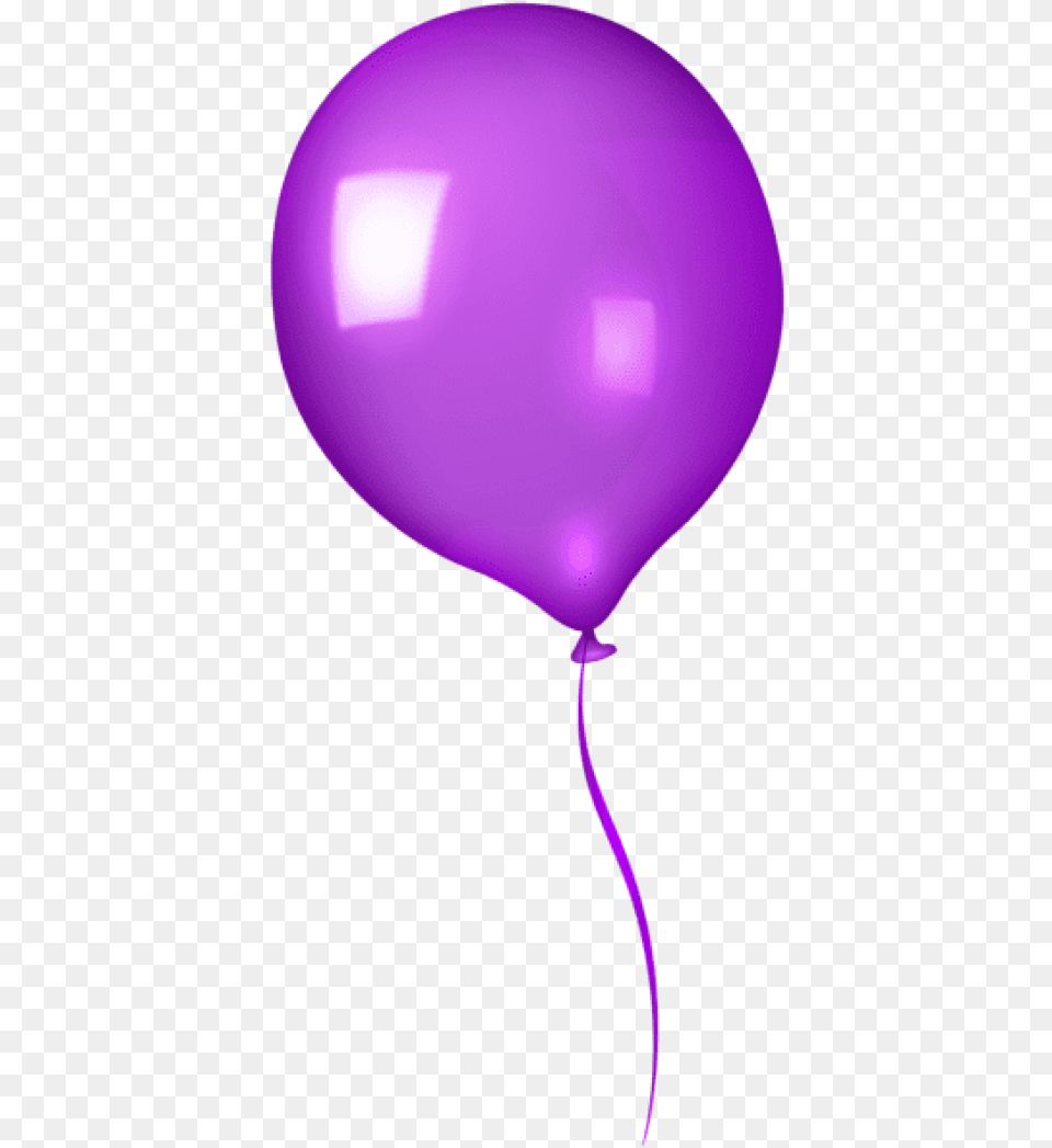Purple Balloons Globo Con Fondo Transparente, Balloon Free Png Download