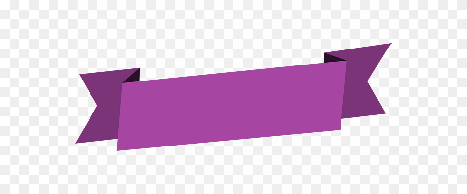 Purple Banner, Mailbox, Fence, Paper Free Transparent Png