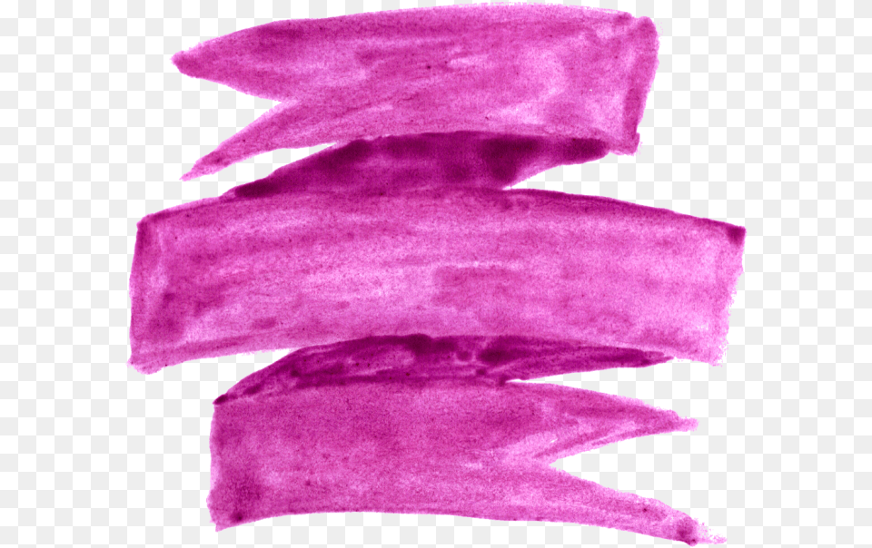 Purple Banner Pink Purple Watercolor, Velvet, Home Decor Free Png Download