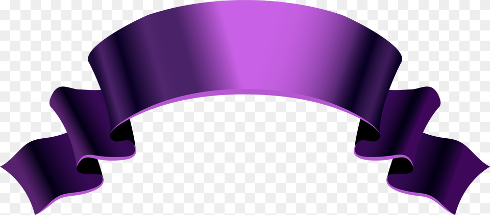 Purple Banners Ideal Vistalist Purple Ribbon Banner Png Image
