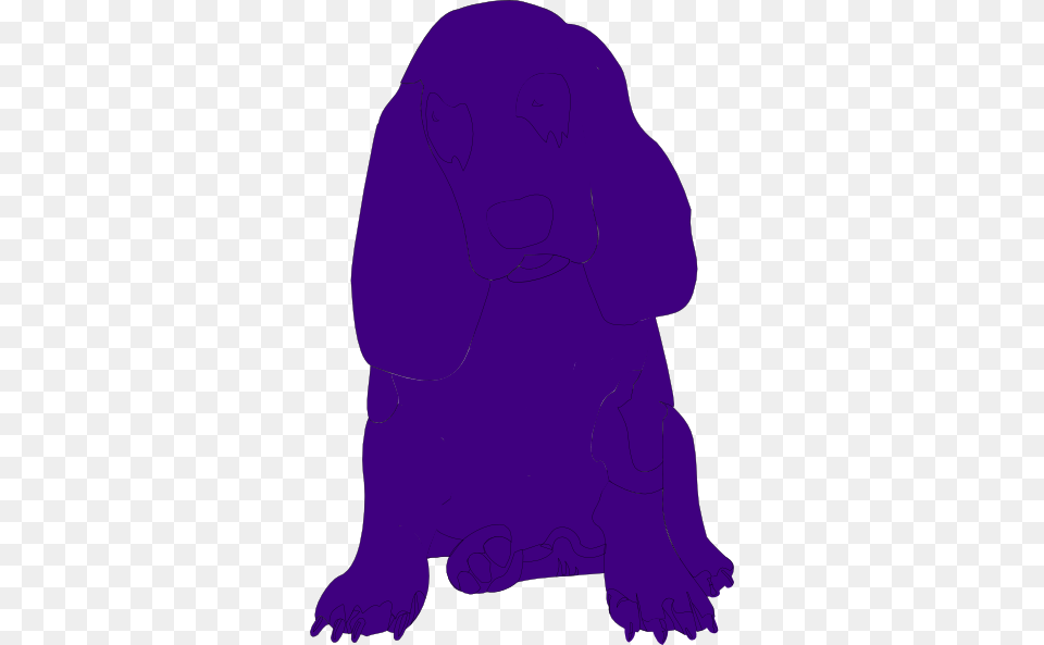 Purple Basset Hound Clip Art, Animal, Bear, Mammal, Wildlife Free Png Download