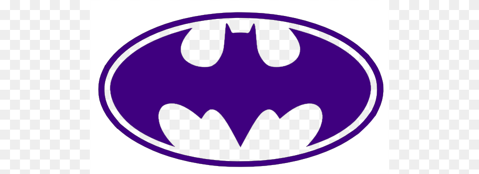 Purple Batman Logo Clip Art, Symbol, Batman Logo Free Png Download