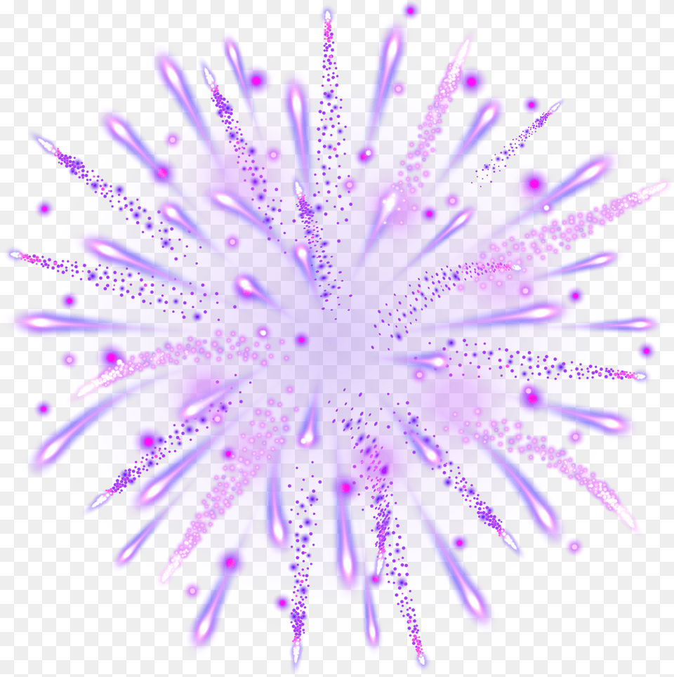 Purple Best Fireworks Clipart Purple Free Png Download