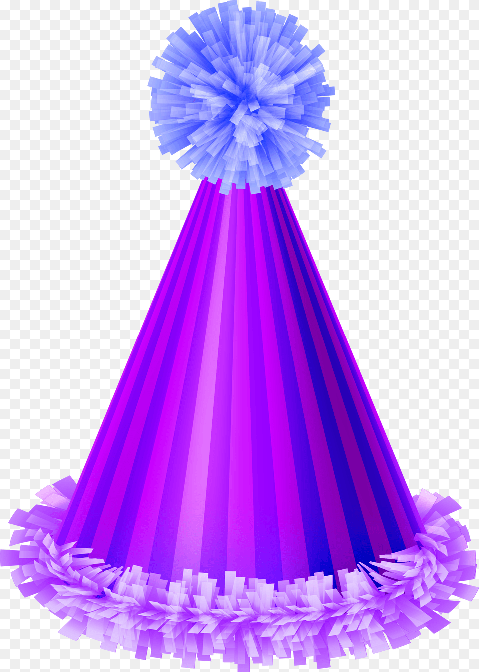 Purple Birthday Hat Clipart Purple Party Hat Transparent Background Free Png Download