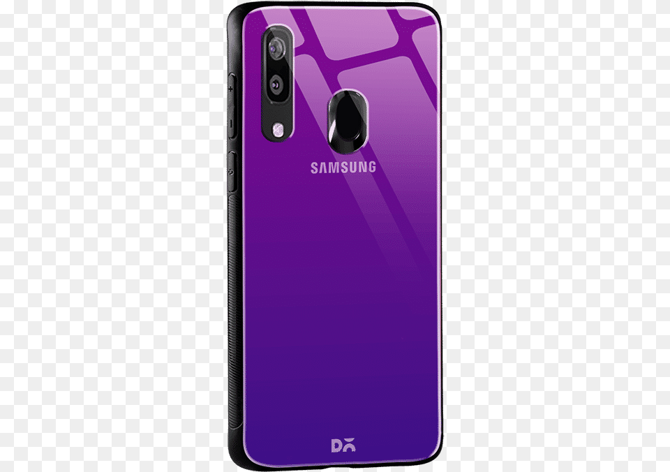 Purple Bloom Gradient Glass Case Cover For Samsung Galaxy A20 Mobile Phone Case, Electronics, Mobile Phone, Iphone Free Transparent Png