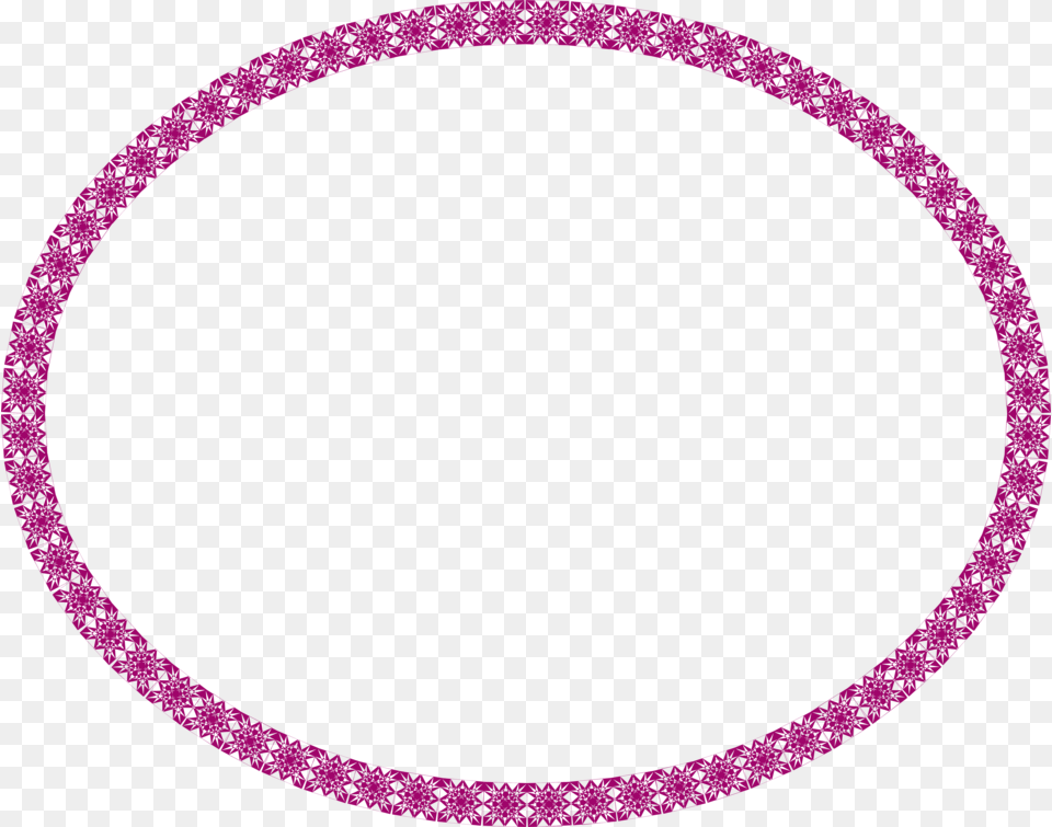 Purple Borders And Frames Download Pembe Yuvarlak, Oval, Hoop, Animal, Reptile Png Image