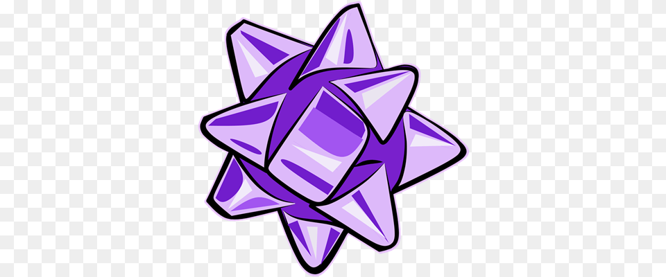 Purple Bow, Art, Symbol Free Png