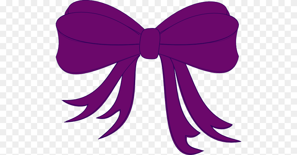 Purple Bow Clip Art At Clker Bow Clipart, Accessories, Formal Wear, Tie, Bow Tie Free Png Download
