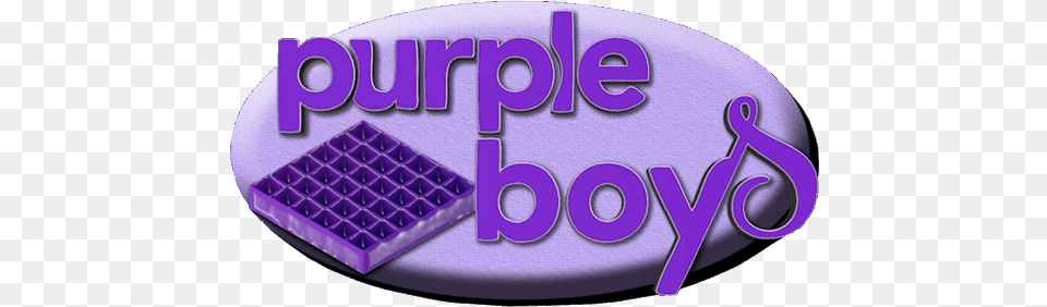 Purple Boys Logo Tim And Eric Purple Mattress, Birthday Cake, Cake, Cream, Dessert Png Image