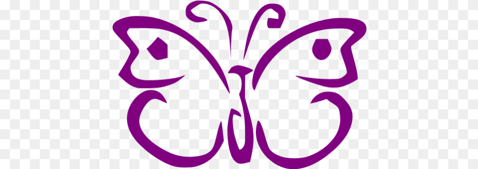 Purple Butterfly 7 Icon Purple Butterfly Icon Transparent, Smoke Pipe, Art Png Image